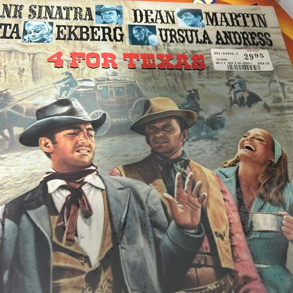 4 for Texas laserdisc sealed unused - Picture 1 of 1